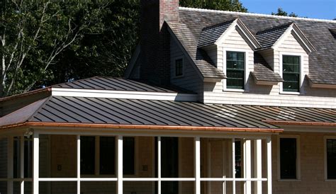 metal roof on a cape cod house|cazeault roofing cape cod.